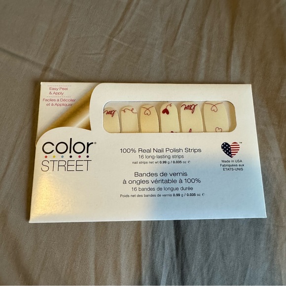 *Retired* Color Street: Love Letter | Valentine’s Day Heart Red White Sweet - Picture 3 of 15